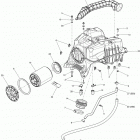 Outlander L MAX 500 EFI Воздухозаборник