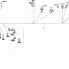 Outlander L MAX 500 EFI Проводка , рама