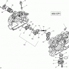 Outlander L MAX 450 EFI Масляная система