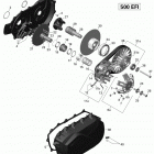Outlander L MAX 500 EFI Трансмиссия