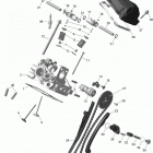 Outlander MAX 1000 EFI Головка цилиндров задняя часть