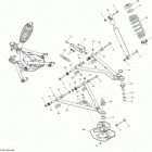 Outlander L MAX 500 EFI Передняя подвеска