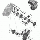 Outlander MAX 1000 EFI gear box 2 (t3)