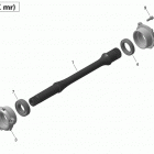 Outlander 1000 EFI Xmr Приводной вал