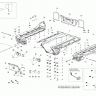 Outlander 6X6 1000 EFI Задний ящик для поклажи
