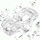 Outlander L 500 EFI Наклейки
