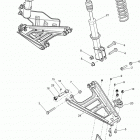 Outlander 400 EFI, STD(International only) Передняя подвеска
