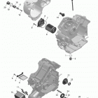 Renegade 1000 EFI Масляная система