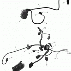 Outlander 500 EFI engine harness and electronic module outlander
