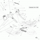 Outlander 1000 EFI Xmr Наклейки