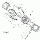 Outlander L MAX 450 EFI Головка цилиндров