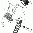 Outlander MAX 800R EFI Головка цилиндров задняя часть