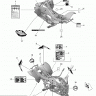 DS 450EFI STD Наклейки