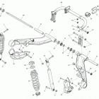 Outlander L MAX 500 EFI Задняя подвеска