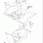 LT-F250 OZARK Rear fender (model k5)
