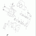 LT F400 EIGER 4x2 MANUAL Передний суппорт тормозной