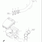 LT-A400 EIGER 4x2 AUTOMATIC Belt cooling duct