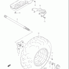 LT F400 EIGER 4x2 MANUAL Заднее колесо левое