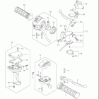 LT-A400 EIGER 4x2 AUTOMATIC Рулевые переключатели