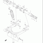 LT F400 EIGER 4x2 MANUAL Rear swingingarm