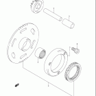 LT-F250 OZARK Муфта стартера