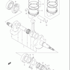 LT-A400 EIGER 4x2 AUTOMATIC Коленвал