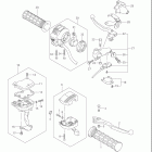 LT F400 EIGER 4x2 MANUAL Рулевые переключатели