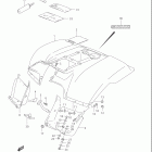 LT160 QUAD RUNNER Заднее крыло