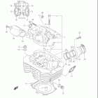 LT F400 EIGER 4x2 MANUAL Головка цилиндра