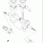 LT-F250 OZARK Коленвал