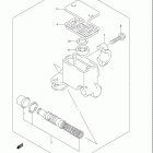 LT-F250 OZARK Главный тормозной цилиндр,передний