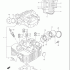 LT-F250 OZARK Головка цилиндра