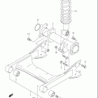 LT-F250 OZARK Rear swingingarm
