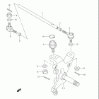 LT-F250 OZARK Steering knuckle (model k2 / k3)