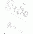 LT160 QUAD RUNNER Муфта стартера