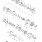 LT-F250 OZARK Трансмиссия