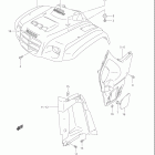 LT-A400 EIGER 4x2 AUTOMATIC Переднее крыло (модель K3)