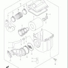 LT-A400 EIGER 4x2 AUTOMATIC Воздухозаборник