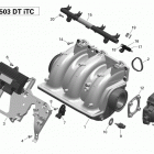 GTI 02- air intake manifold and throttle body _18r1528