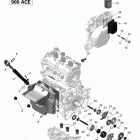 RENEGADE - 4-STROKE Система смазки двигателя - 900 асе