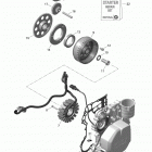 RENEGADE - 4-STROKE Магнето и электрический стартер - 600 асе