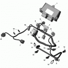SKANDIC - 4-STROKE Жгут проводов двигателя и электронного модуля - 900 асе ...