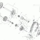 RENEGADE - 4-STROKE Защита ремня вариатора