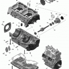SUMMIT crankcase and water pump