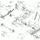 MXZ - 2-STROKE Задняя подвеска