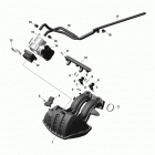 SKANDIC - 4-STROKE Воздушный впускного коллектора и корпуса дроссельной зас...