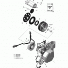 Skandic WT 900 ACE magneto and electric startor