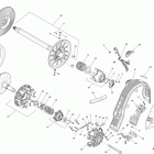 MXZ X 1200 XR120 Защита ремня вариатора