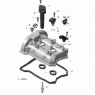 Skandic WT 600 ACE Клапаная крышка