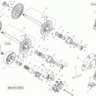 GSX SE 600HOETEC XR137 Защита ремня вариатора
